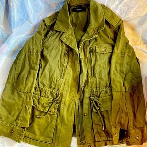 Army style utility jacket